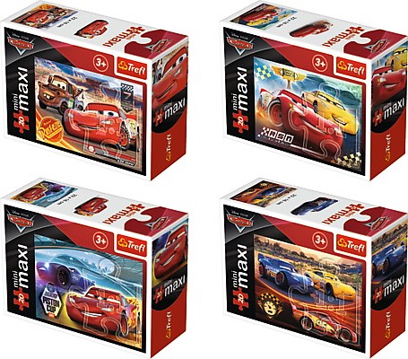 20 elementów Mini Maxi Cars 3 /24 sztuki