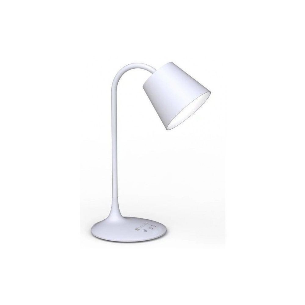 Lampka biurkowa LED 24 diod 4,5W 2700K/6500K z akumulatorem biała