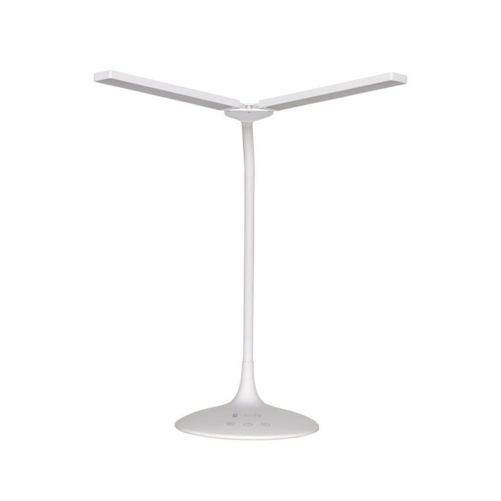 Lampka biurkowa LED 48 diod 5W 2700K/6500K z akumulatorem biała