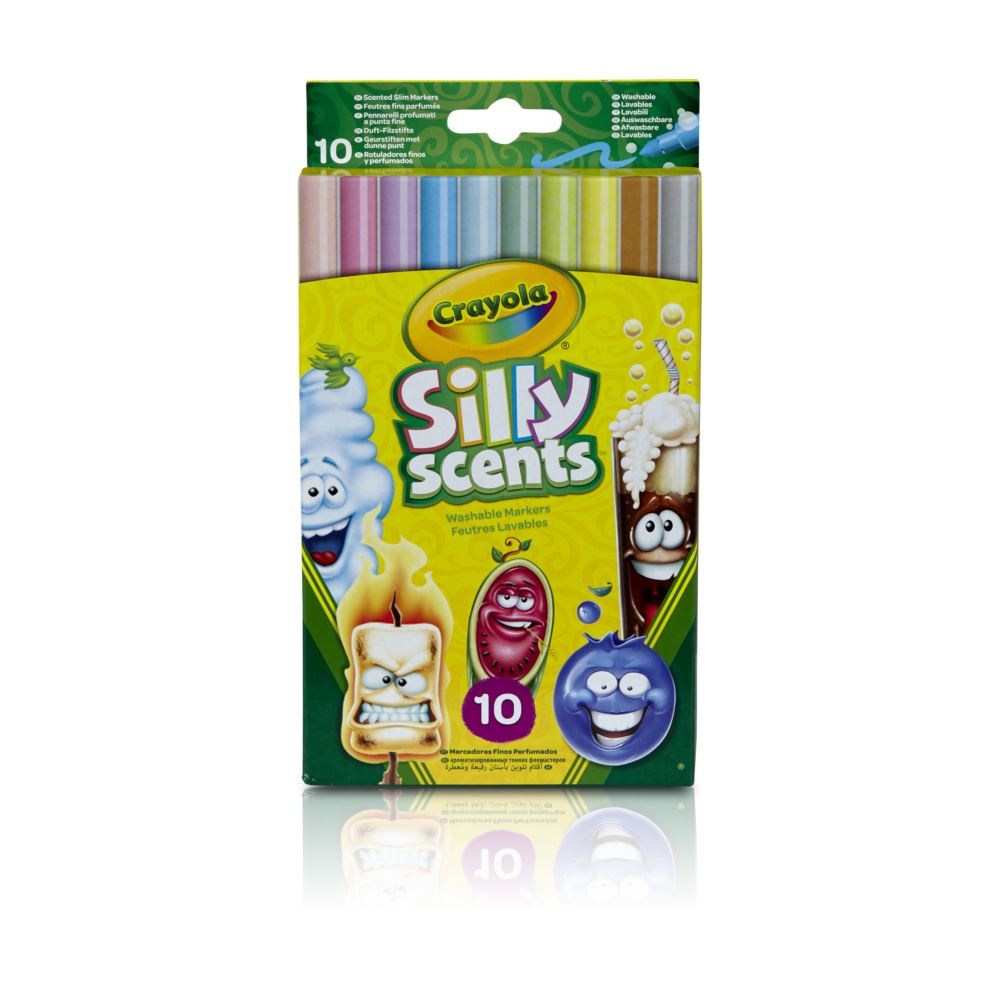 Silly Scents Markery 10 sztuk