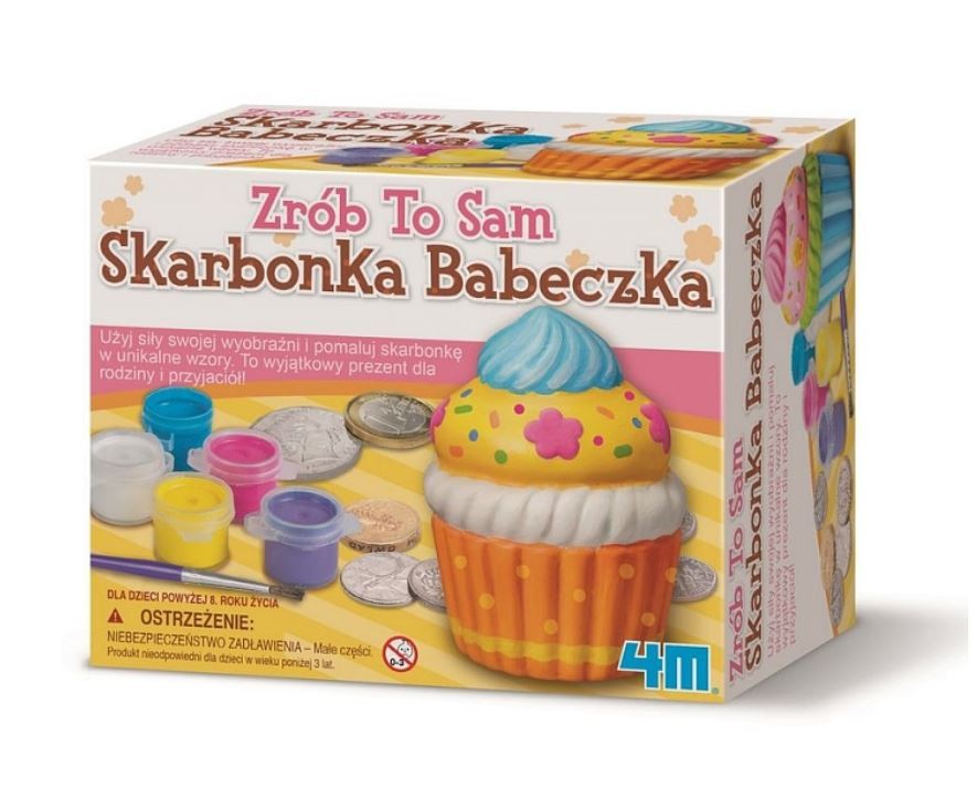 Mini skarbonka babeczka