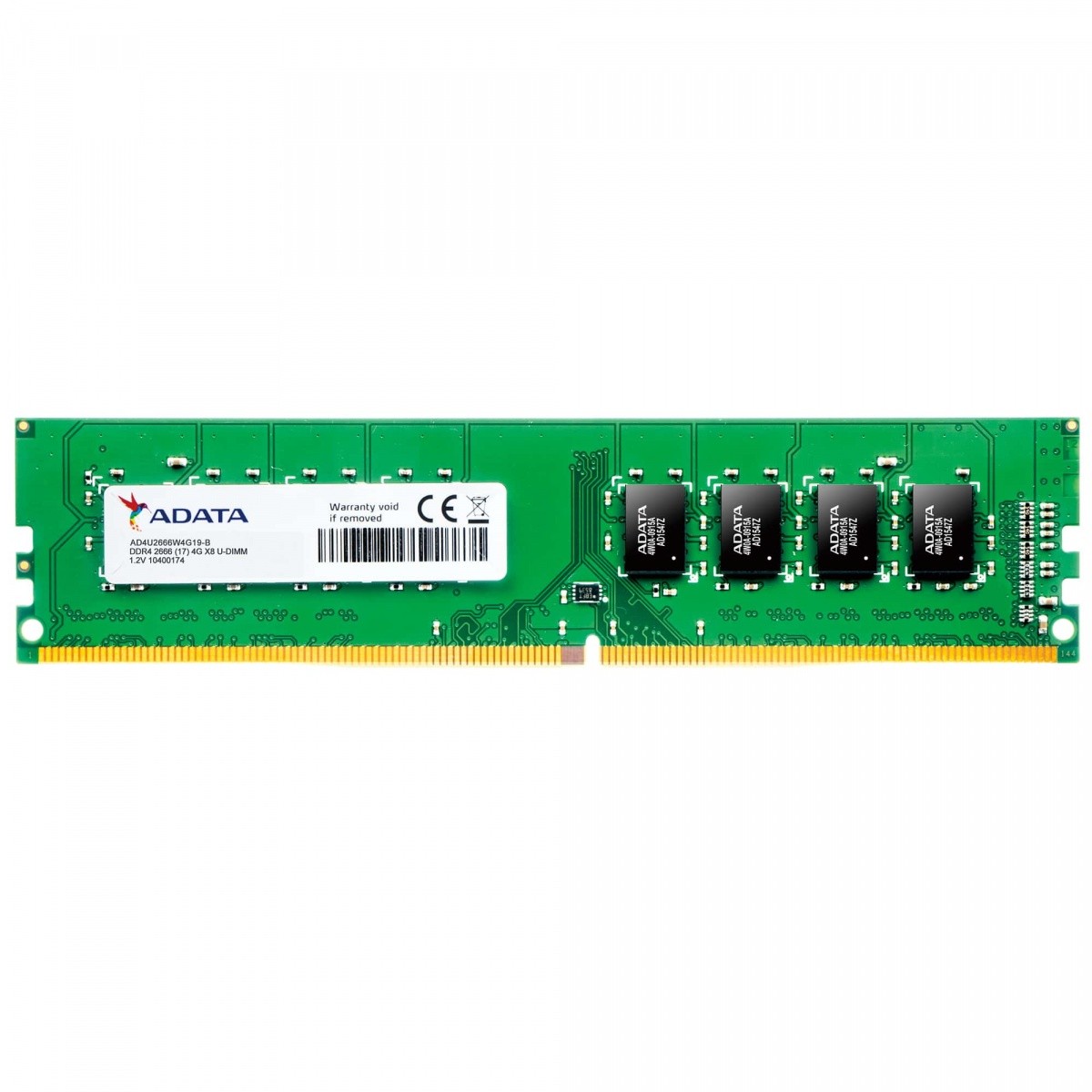 Premier DDR4 2666 DIMM 4GB CL19 SingleTray