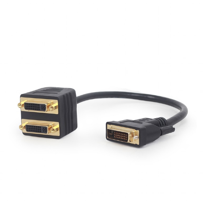 Adapter DVI-DVI x 2 Pasywny