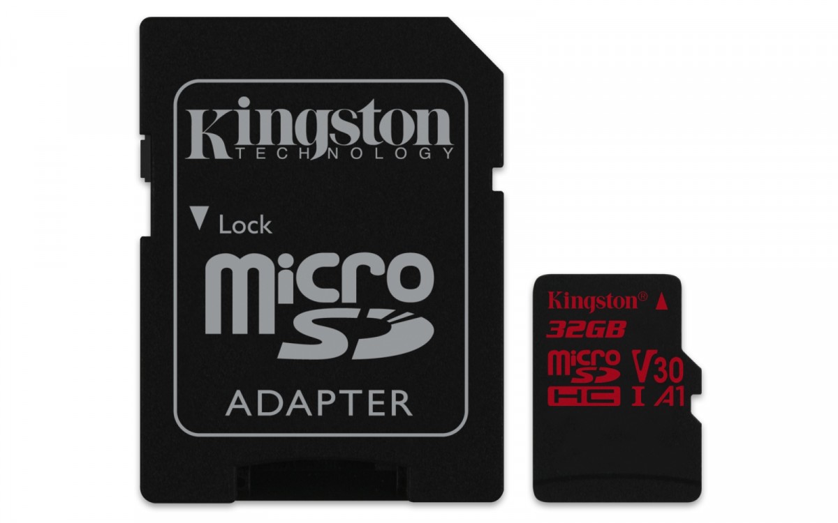 microSD  32GB Canvas React 100/70MB/s adapter U3 UHS-I V30 A1