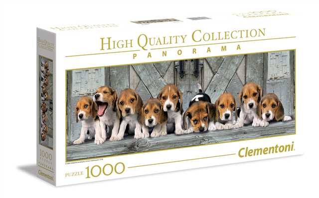 1000 elementów Panorama High Quality Beagles