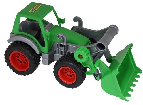 Pojazd Traktor- ładowarka w siatce