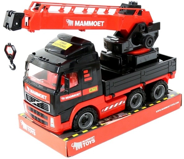 Pojazd Mammoet dźwig podium