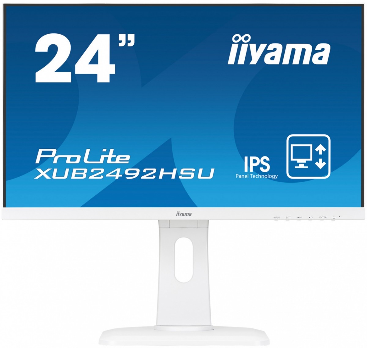 Monitor 24 XUB2492HSU-W1 IPS,HDMI,DP,USB,BIALY,PIVOT. 