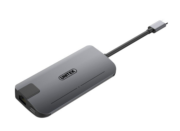 Replikator USB-C HUB+VGA+HDMI+GIGABIT+POWER DELIVERY; Y-DK09016 