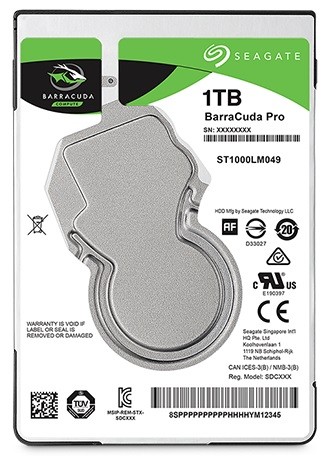 BarraCuda Pro 1TB 2,5 128MB ST1000LM049