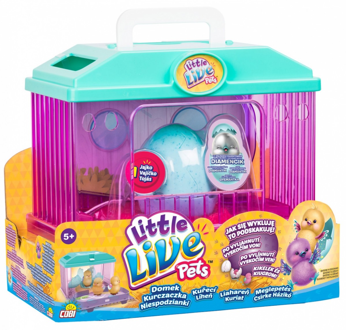 Little Live Pets Kurczaczek z domkiem
