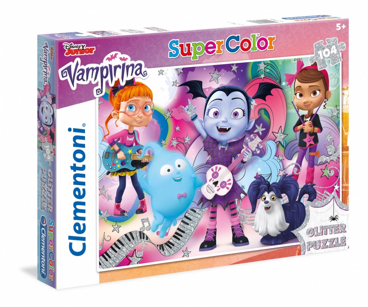 104 elementów Vampirina Glitter