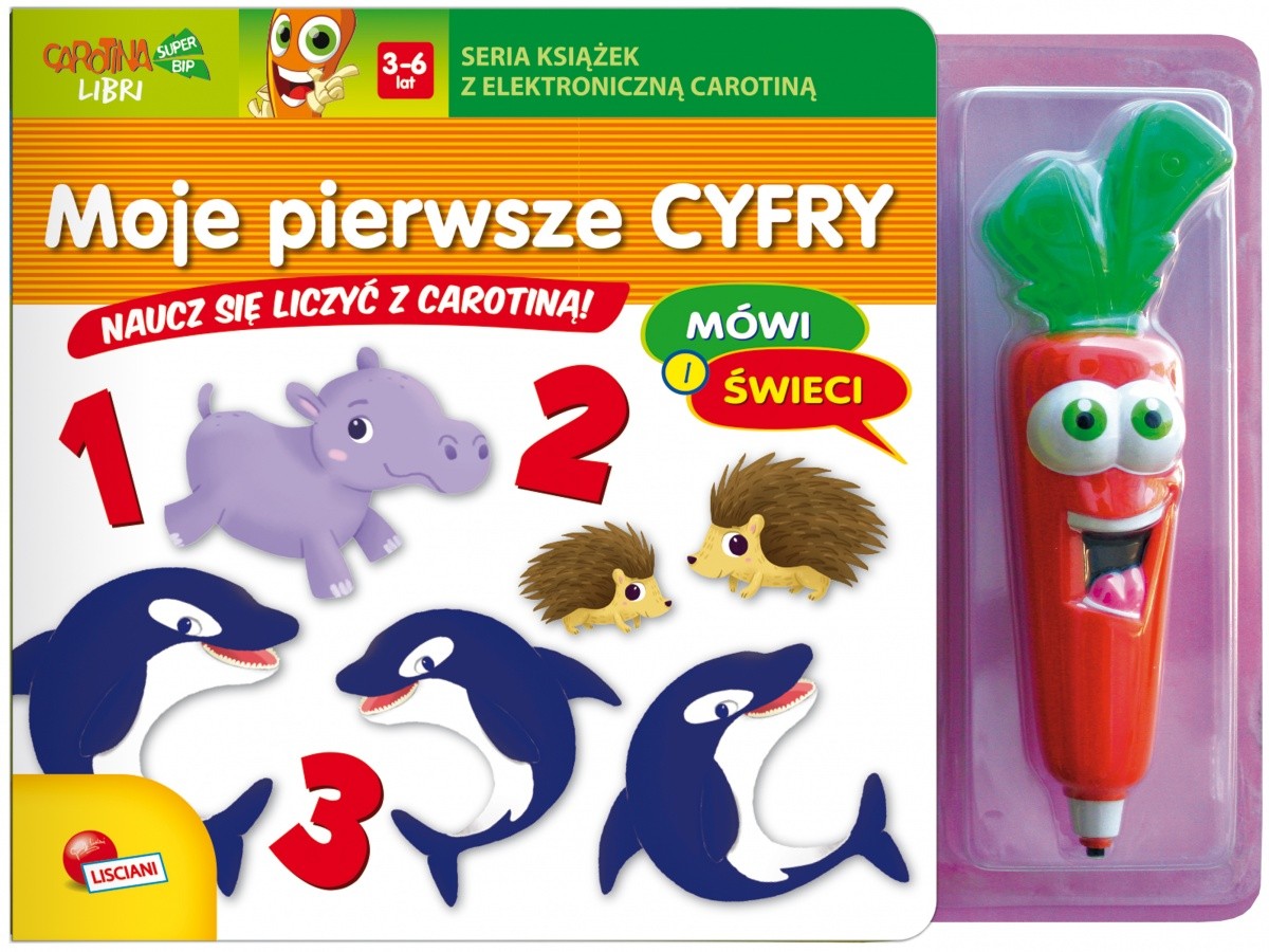 Książeczki Carotiny moje pierwsze CYFRY