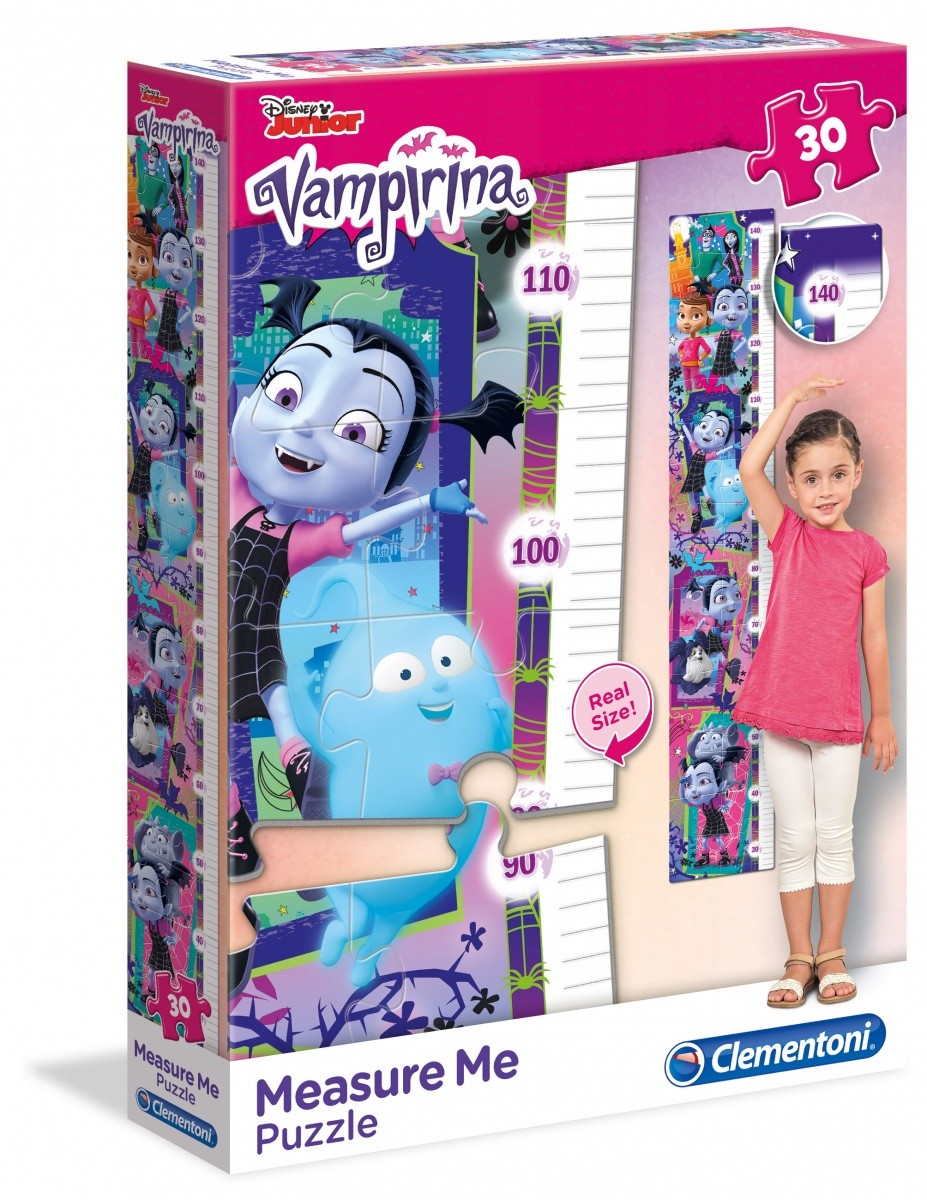 30 elementów Miarka wzrostu Vampirina