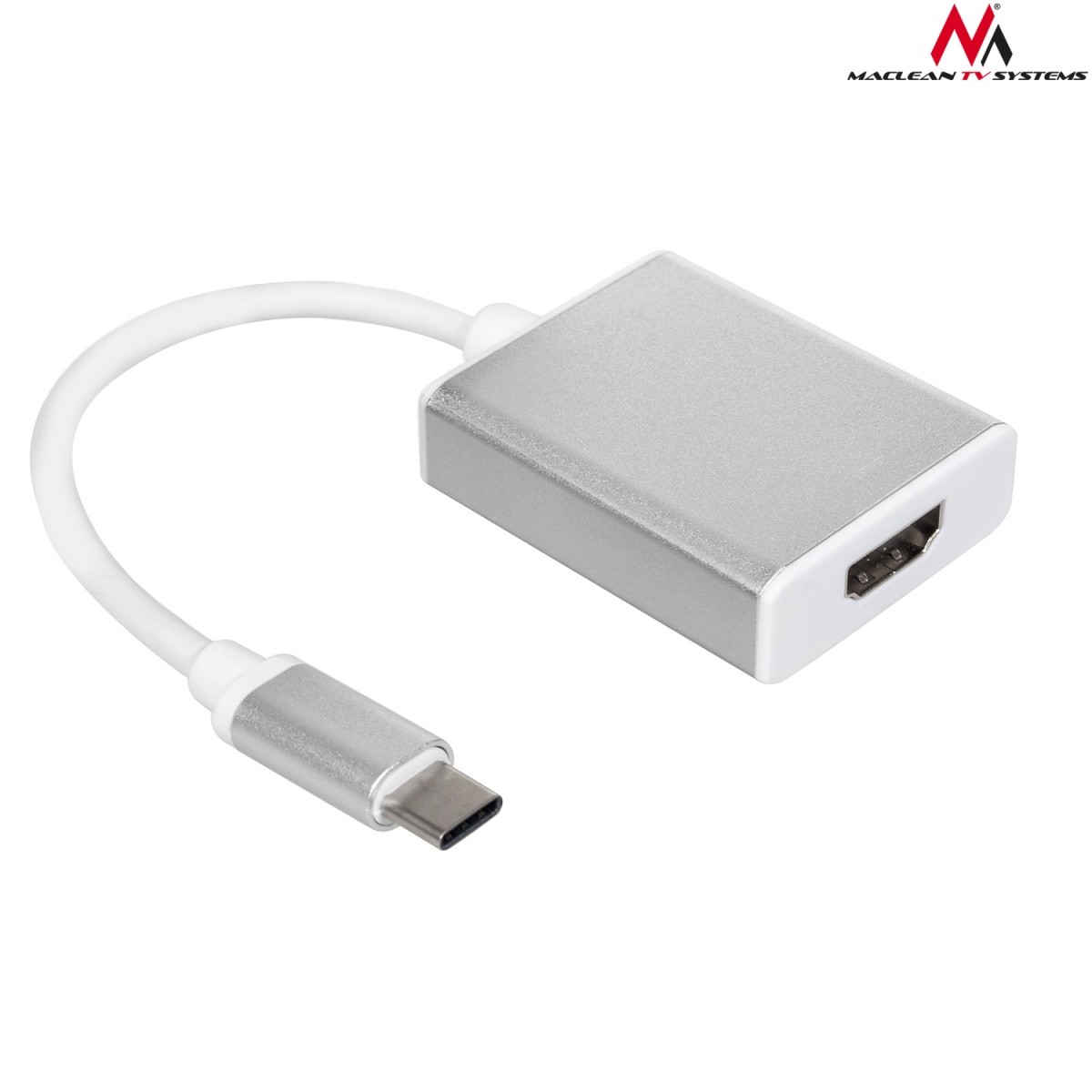 Adapter USB-C - HDMI metalowa obudowa MCTV-841 