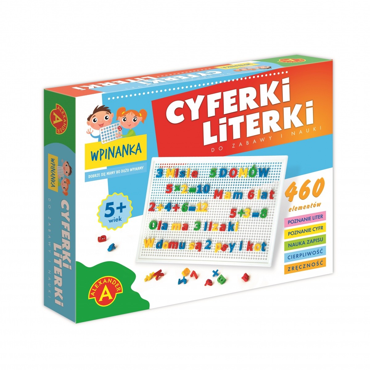 Wpinanka literki i cyferki