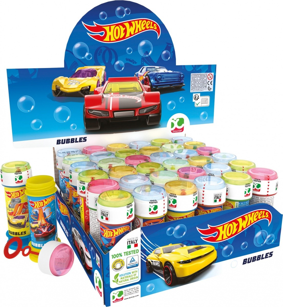 Bańki mydlane Hot Wheels 60ml/36 sztuk