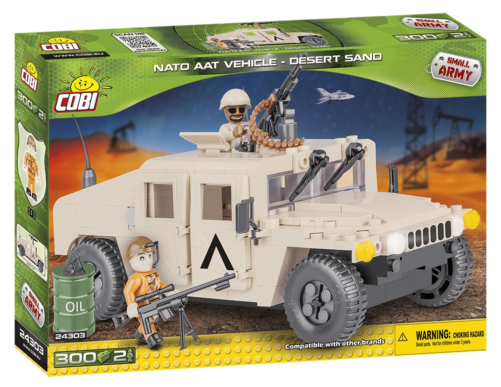 Klocki Small Army NATO Armored ALL-Terrain Vehicle Desert Sand