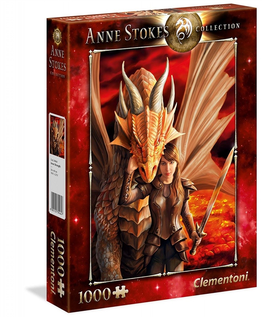 1000 elementów Anne Stokes Wewnętrzna siła
