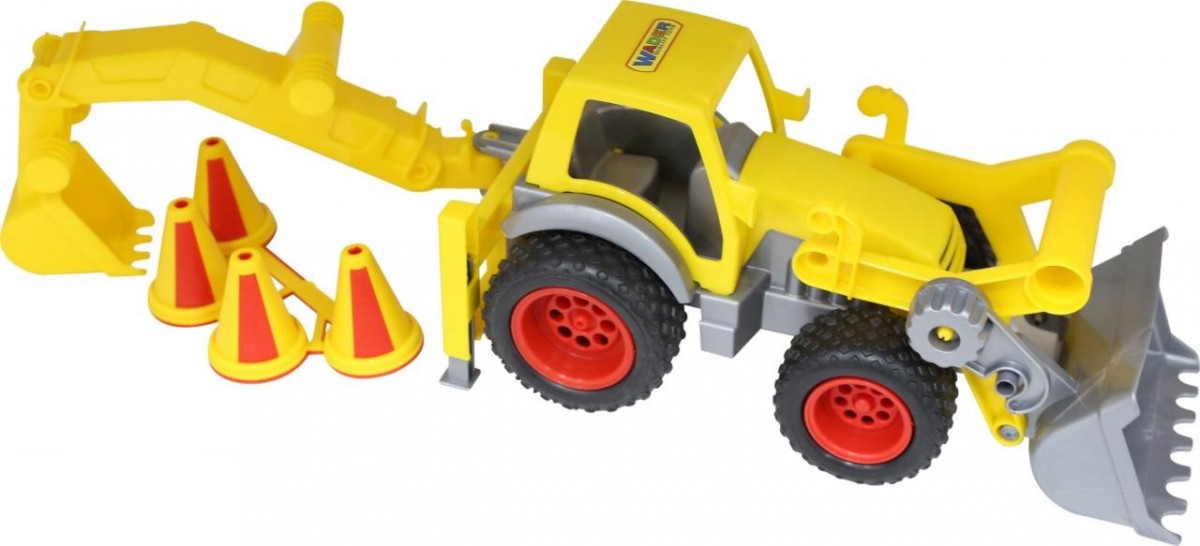 Pojazd ConsTruck Ładowarka z Łyżką, siatka