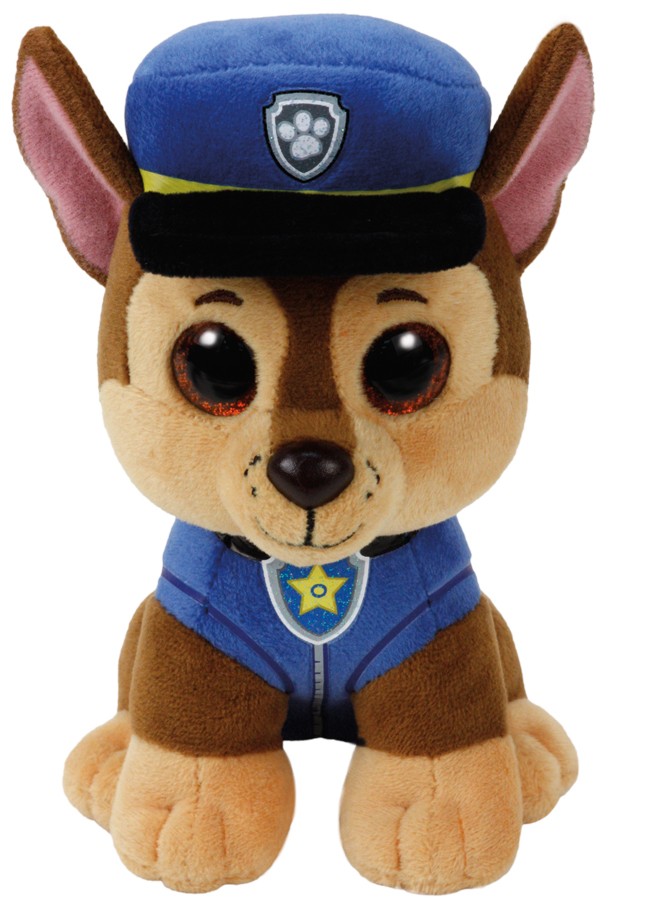 Maskotka TY Beanie Babies Psi Patrol Chase, 15 cm