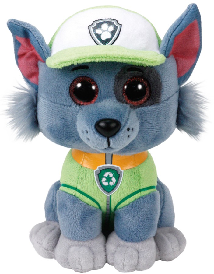 Maskotka TY Beanie Babies Psi Patrol Rocky, 15 cm