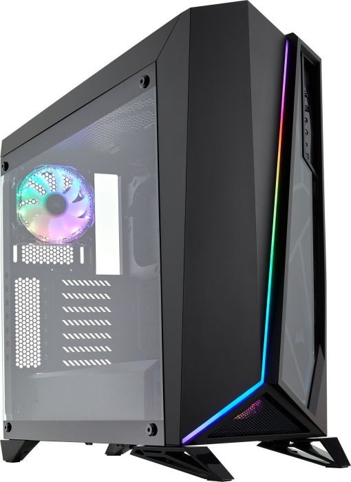 CARBIDE SERIES SPEC-OMEGA RGB ATX Tempered Glass Mid-Tower ATX Gaming Obudowa Czarna