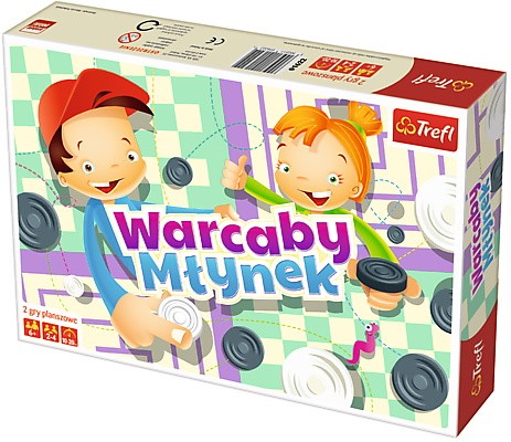 Gra Warcaby/Młynek ilustrowany