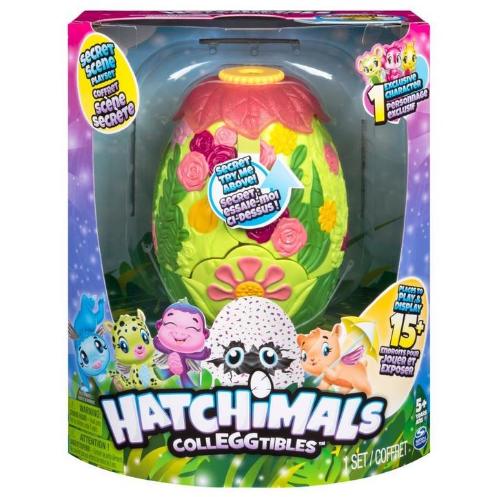 HATCHIMALS Jajko Tajemniczy zakątek domek