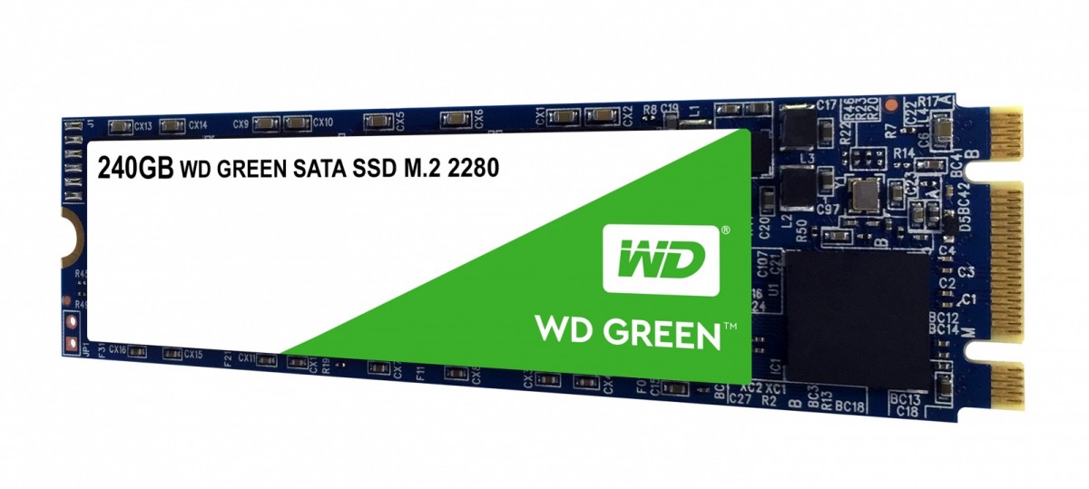 Green SSD 240GB SATA M.2 2280 WDS240G2G0B