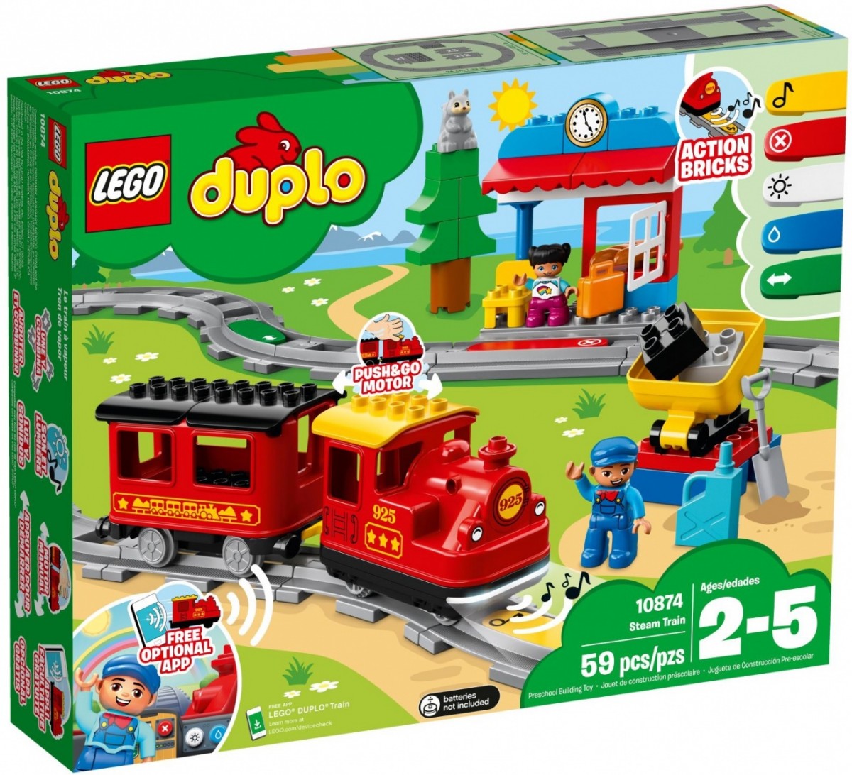 DUPLO Pociąg parowy