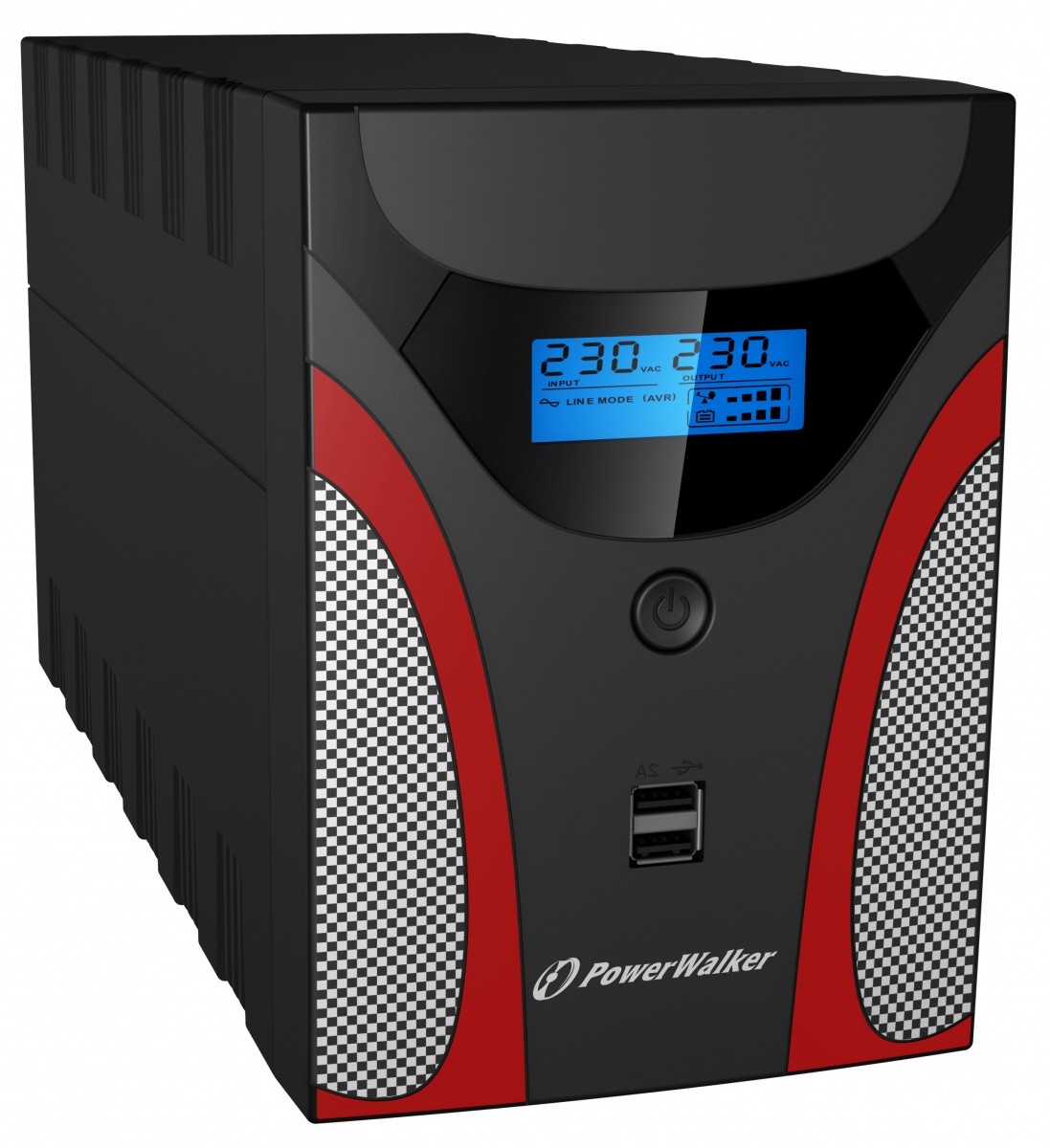 UPS Line-Interactive 1200VA 4x PL 230V, USB, LCD, 2x ładowarka   USB 