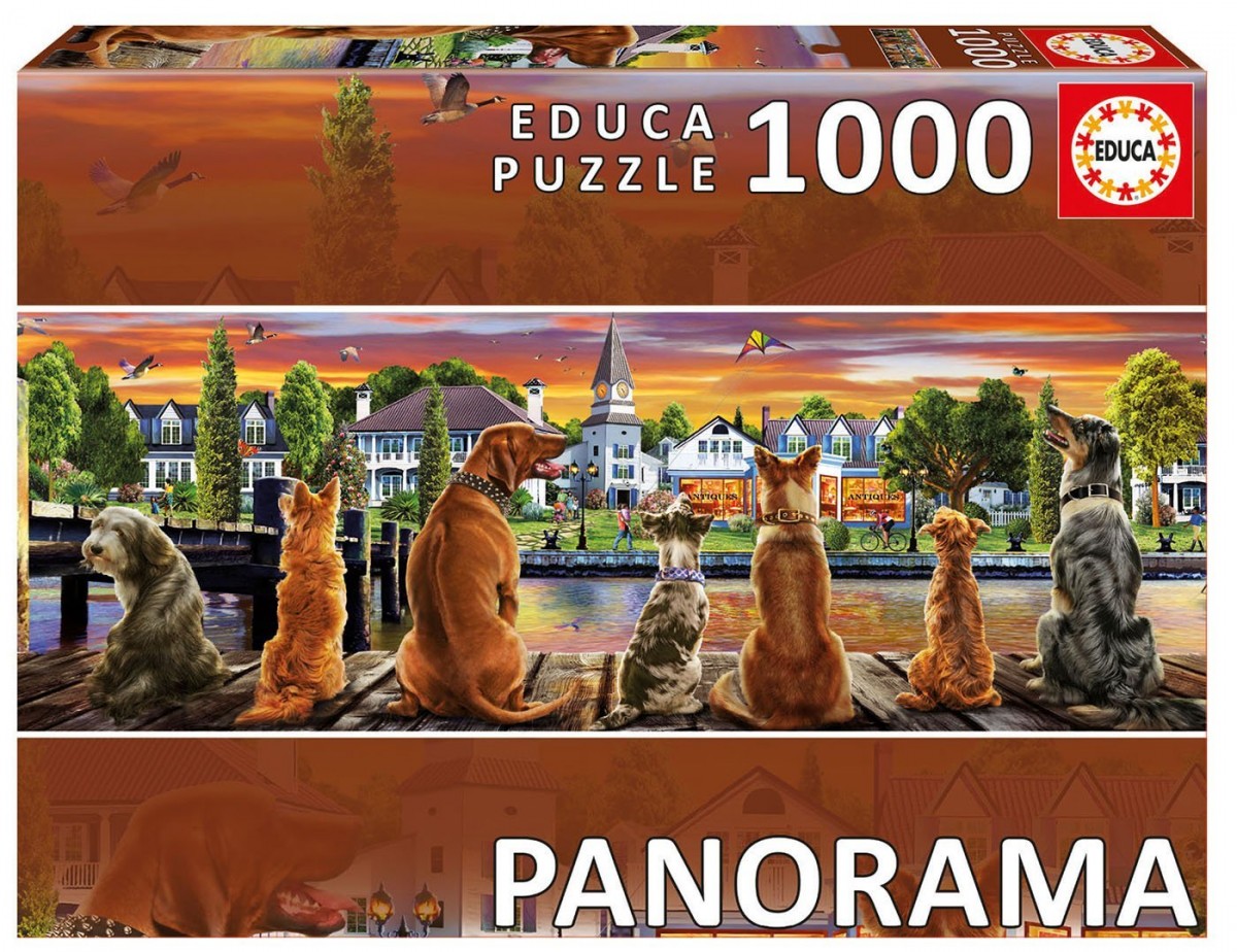 Puzzle 1000 elementów, Psy 