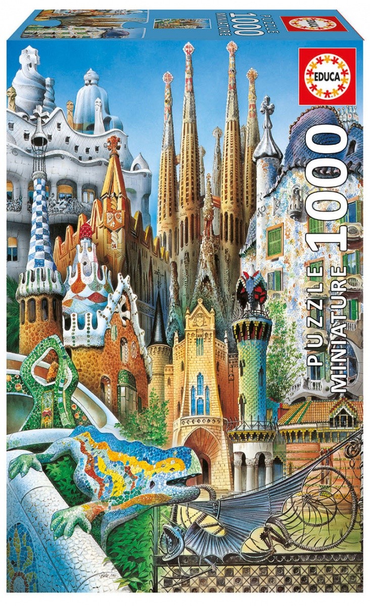 Puzzle 1000 elementów, Collage