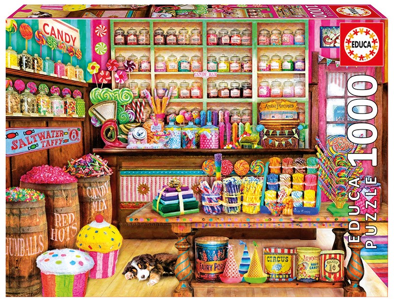 Puzzle 1000 elementów, Candy Shop