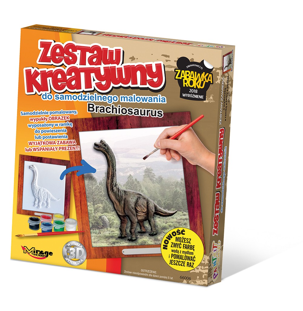 Zestaw kreatywny Dino - Brachiosaurus