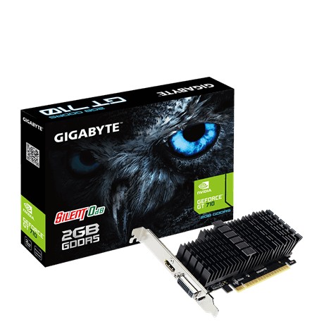 Karta graficzna GeForce GT710 2GB DDR5 64BIT DVI/HDMI