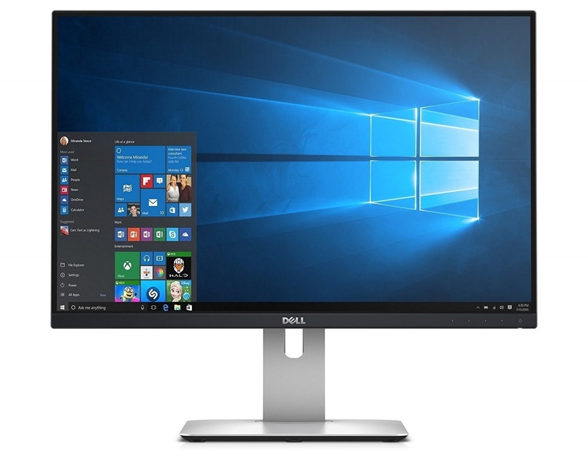 Monitor 24.1 U2415 WUXGA (1920x1200) /16:10/2xHDMI(MHL)/DP/DP out(MST)/mDP/6xUSB 3.0/5Y PPG