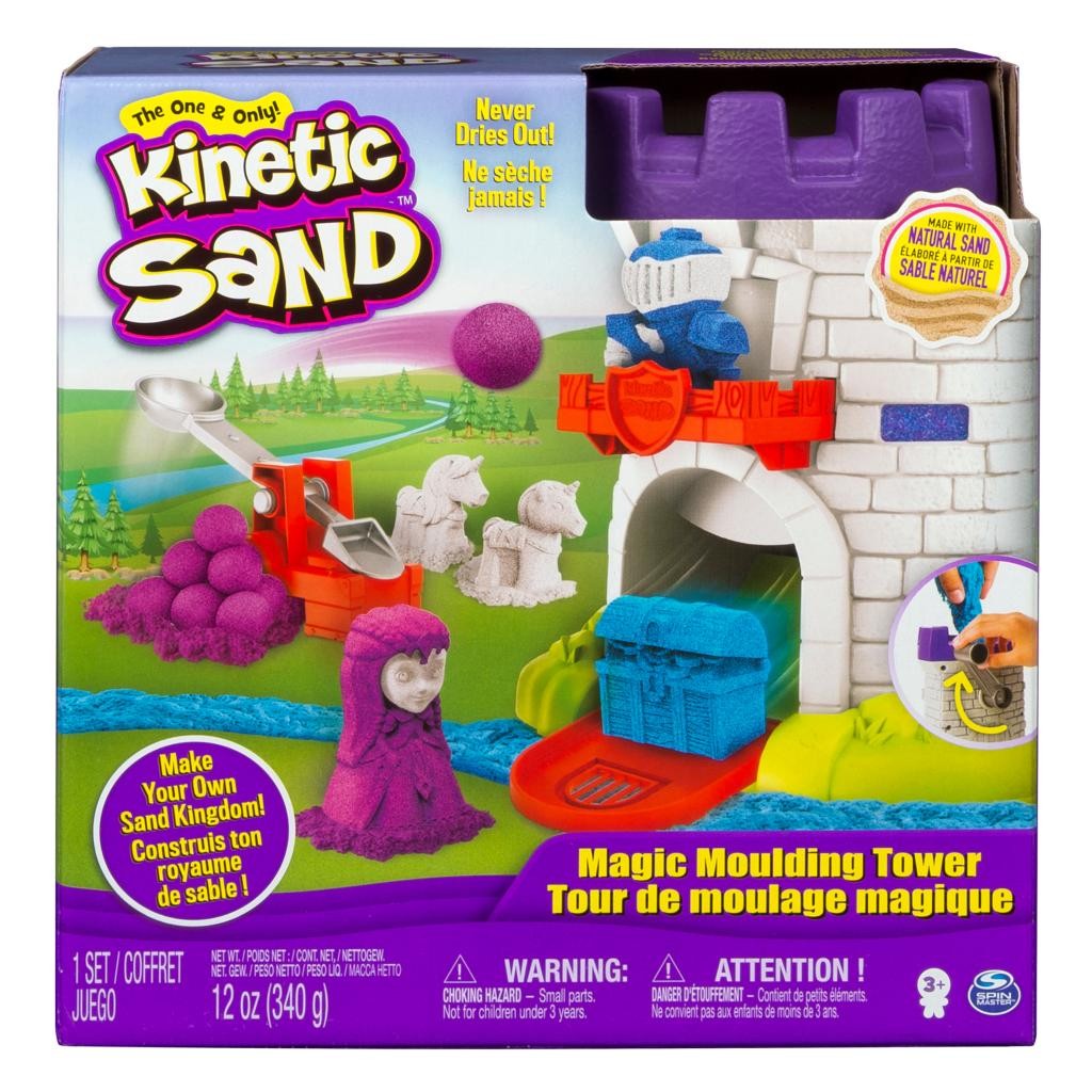 Piasek kinetyczny KINETIC SAND Magiczna Wieża