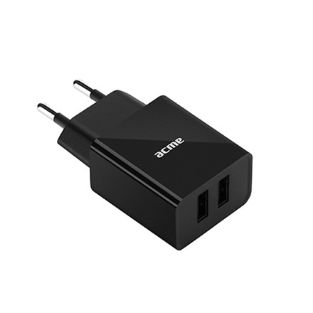 Ładowarka sieciowa USB CH204 2p/2,4A/12W 