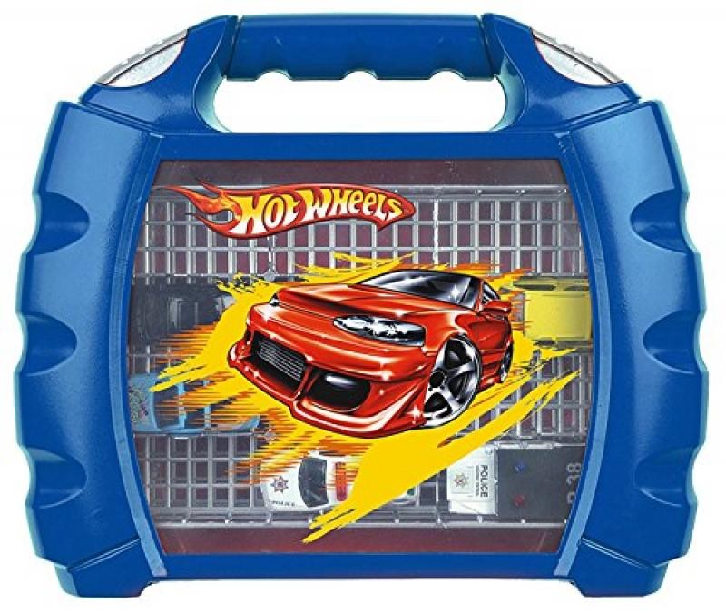 Walizka na samochodziki Hot Wheels 30 sztuk