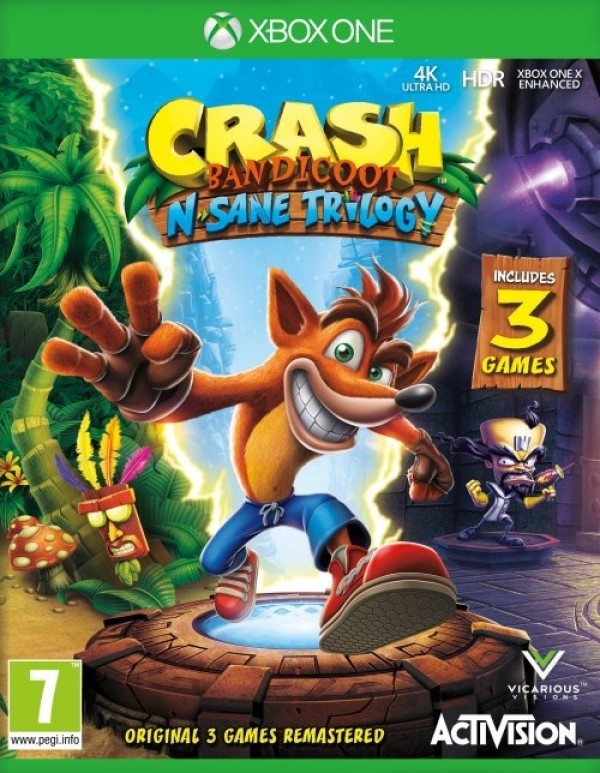 Gra Xbox ONE Crash Bandicoot N Sane Trilogy