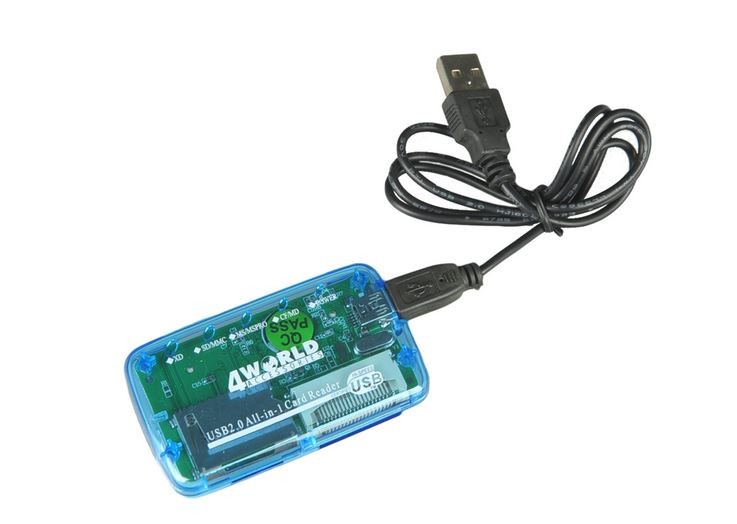 Uniwersalny czytnik kart pamięci USB 2.0 