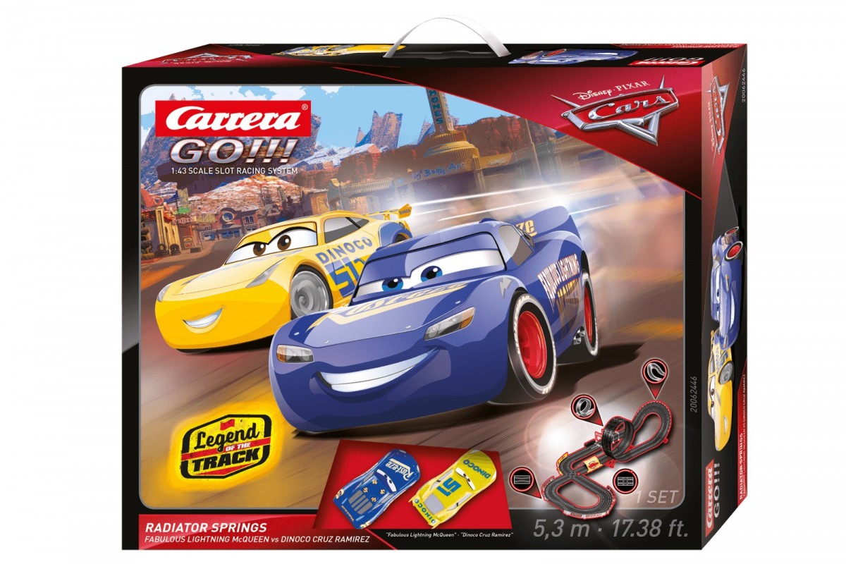 GO!!! Tor wyścigowy Disney/Pixar Cars 3 - Chłodnica Górska