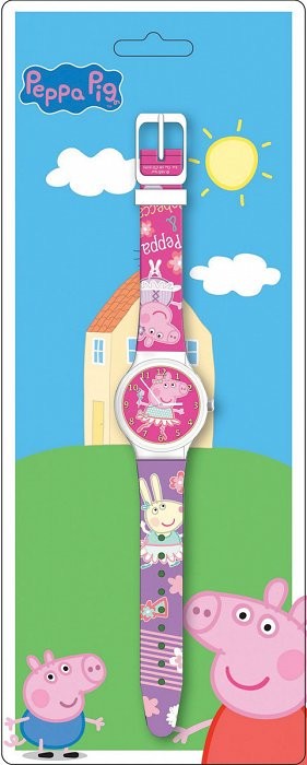 DIAKAKIS Zegarek analogowy Peppa w blistrze