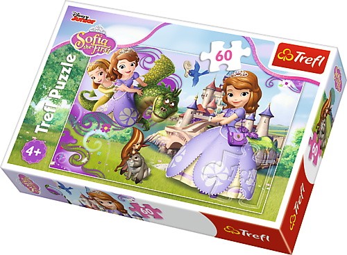 Puzzle 60 elementów - Disney Jej Wysokość Zosia, Przygody księżniczki Zosi