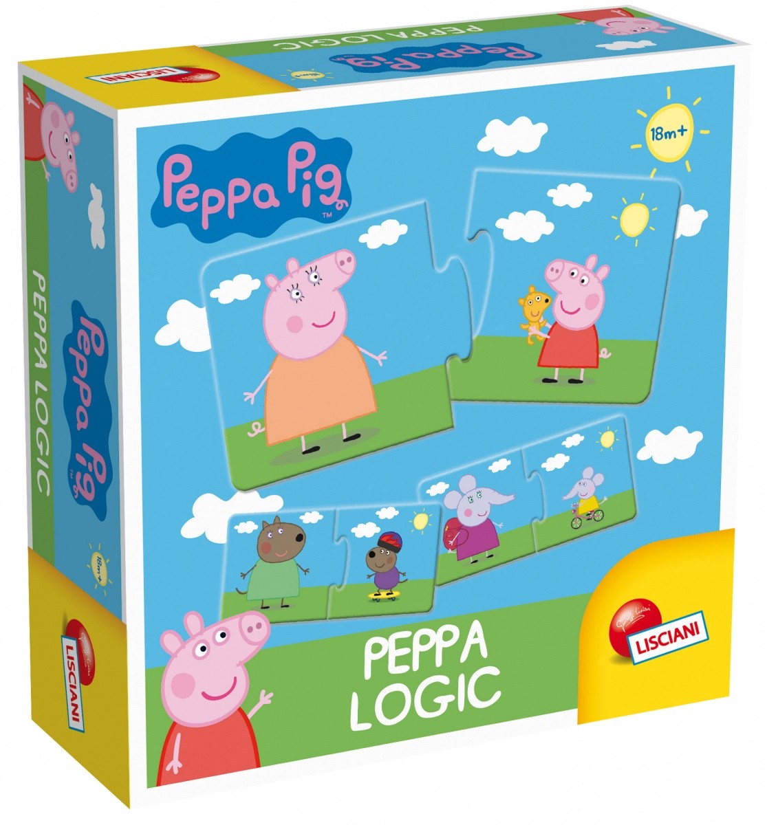 Gra logiczna Świnka Peppa