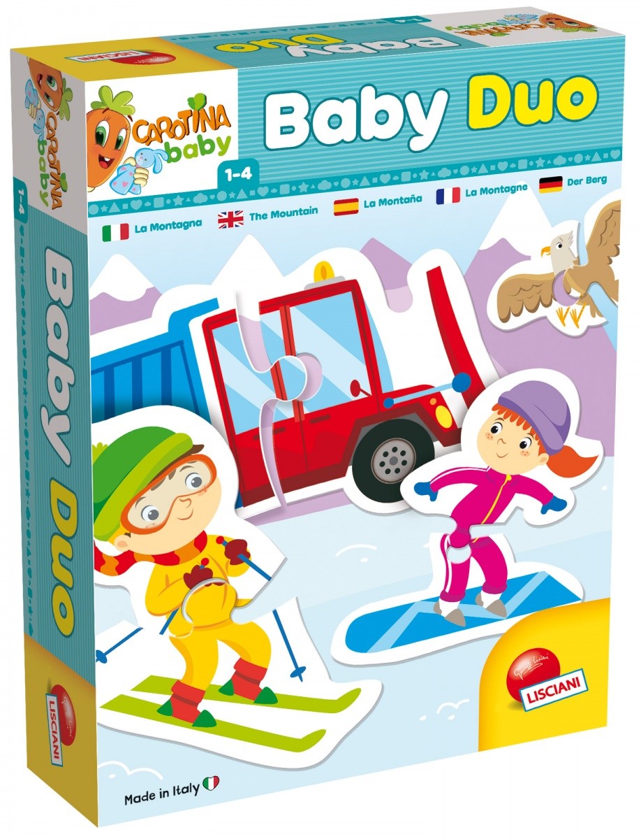 Układanka Carotina Baby Duo - Góry