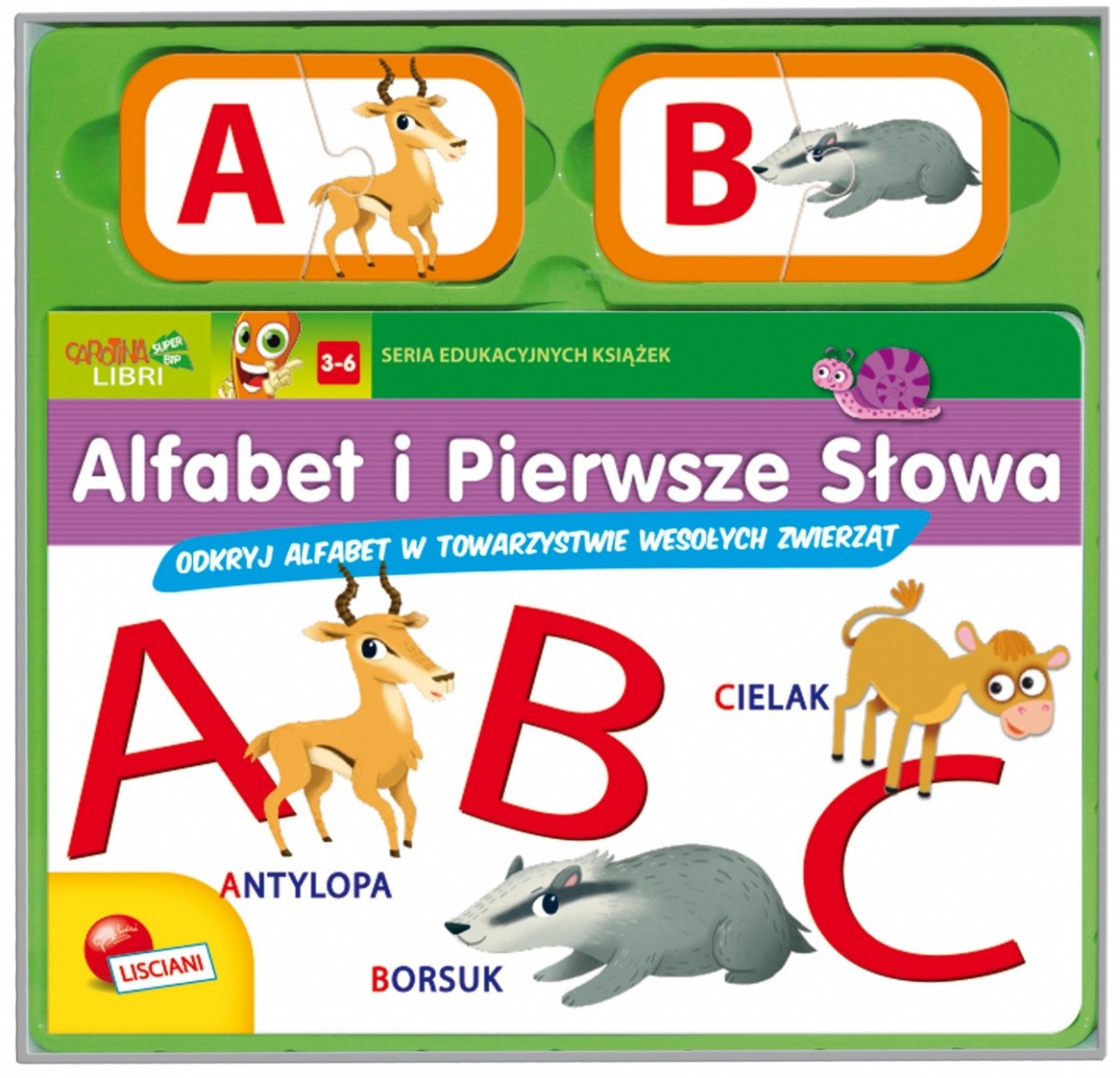 Książeczki Carotiny - Alfabet ABC i pierwsze słowa