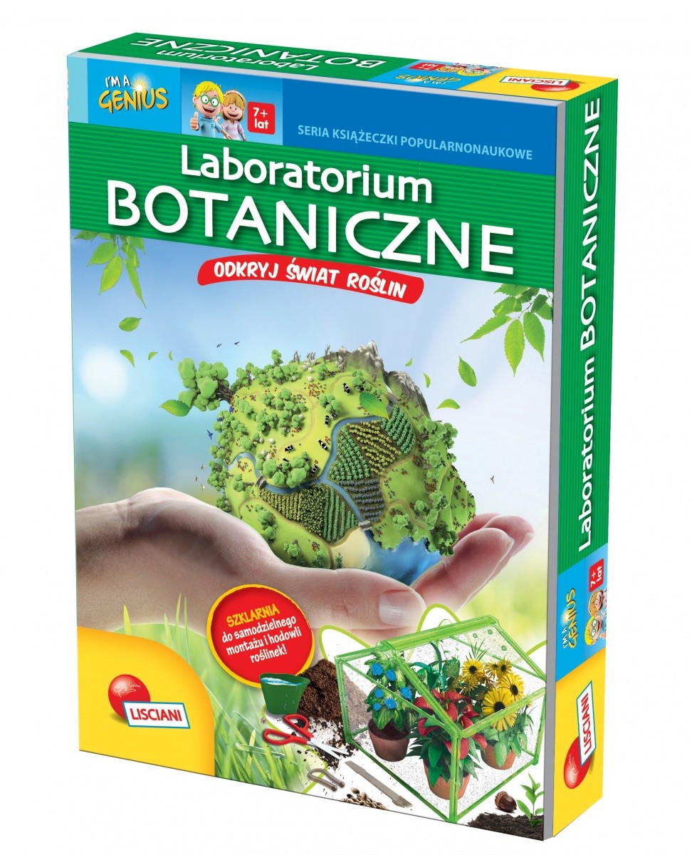 Książeczka Im a Genius - Laboratorium botaniczne